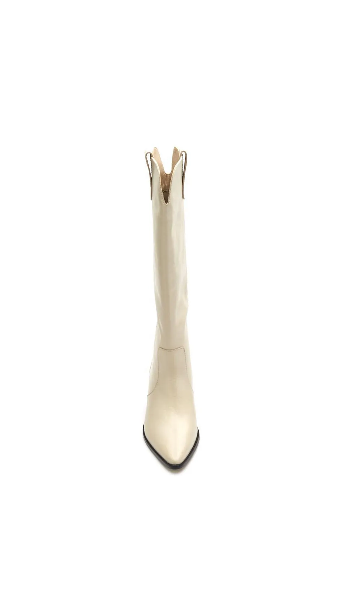 Stella Western Boot - Bone