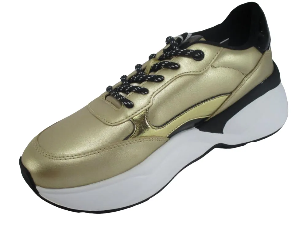 Sun68 Dani Z29222 43 gold women's sneakers shoe