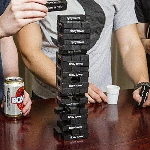 Tipsy Tower - Couples Drinking Game