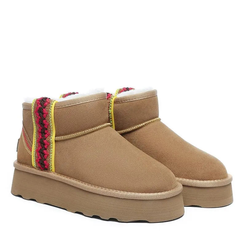 UGG Mini Platform Percale Boots