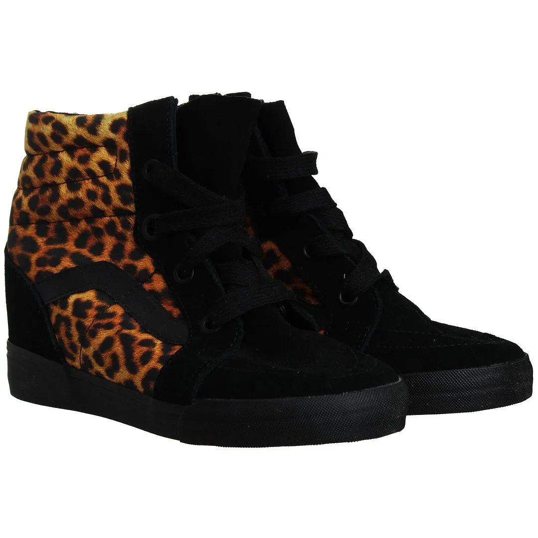 Vans Sk-8 Hi Wedge Womens Black Shoes