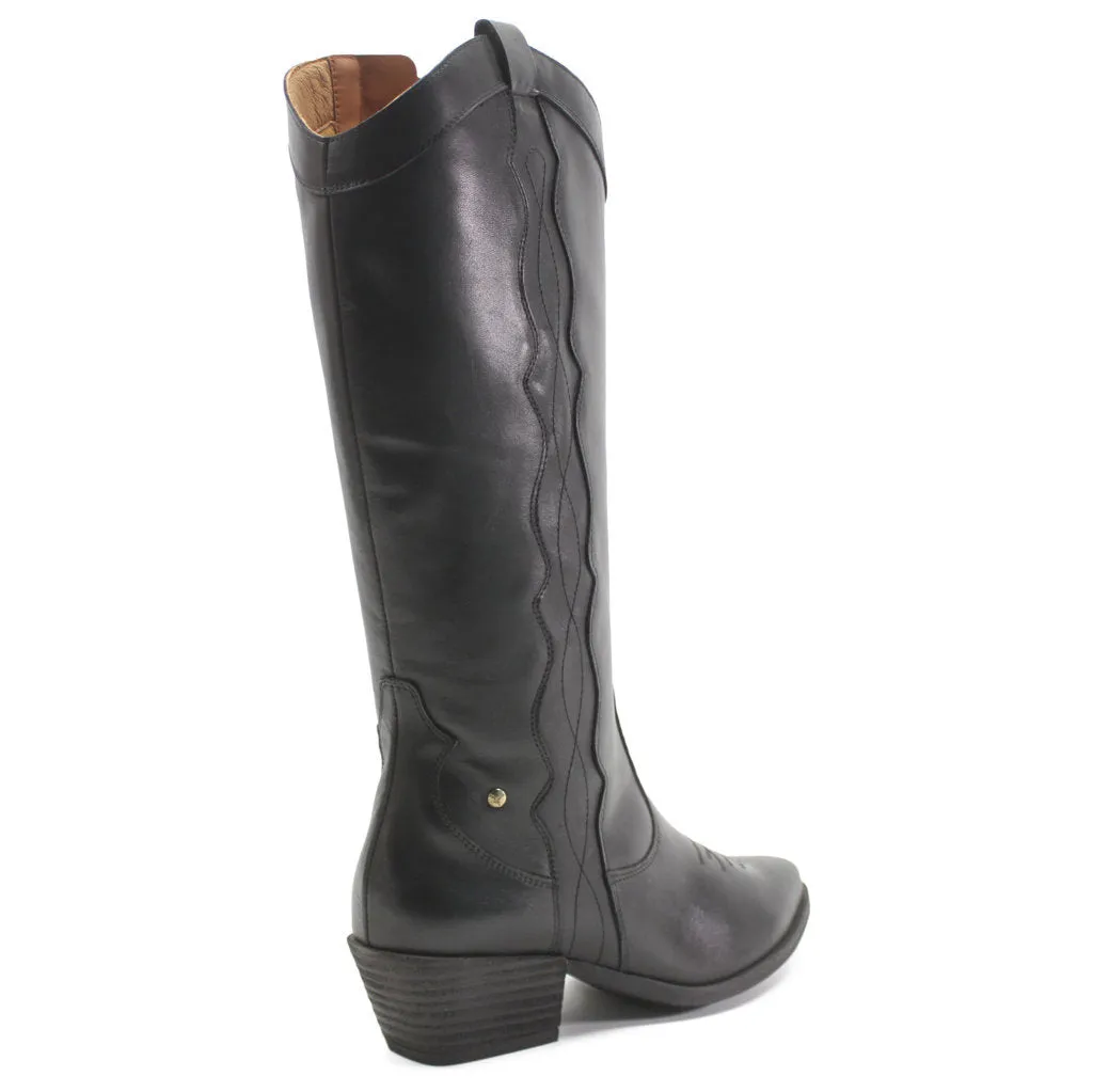 Vergel Leather Women's Calf Length Boots