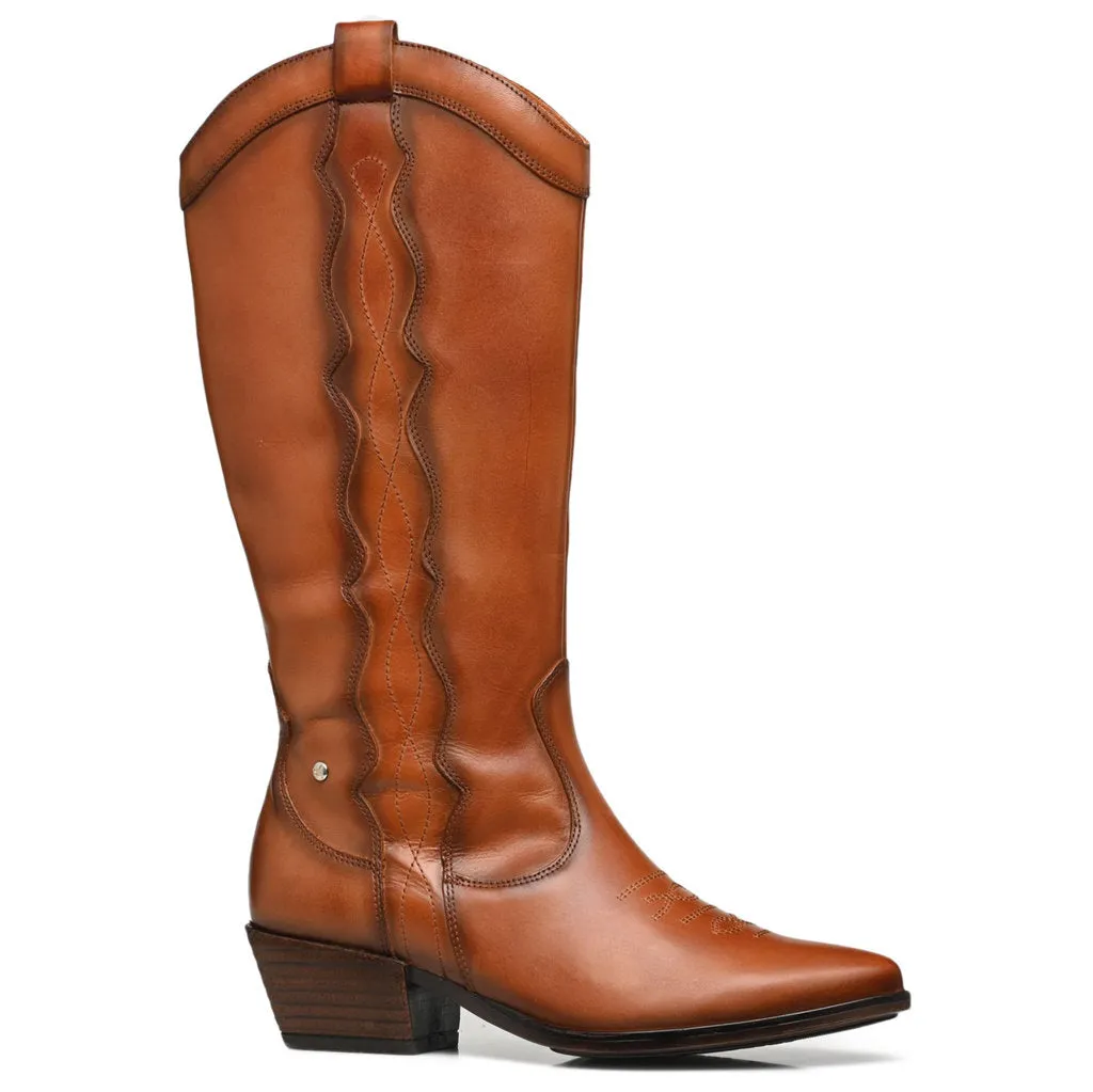 Vergel Leather Women's Calf Length Boots