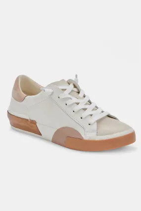 White Tan Zina Sneaker